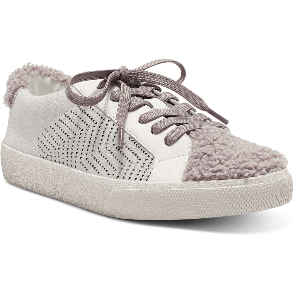 VINCE CAMUTO MYRALYN LEATHER SNEAKERS SCUFFED WHITE SIZE 9.5 NEW IN BOX - Picture 2 of 15